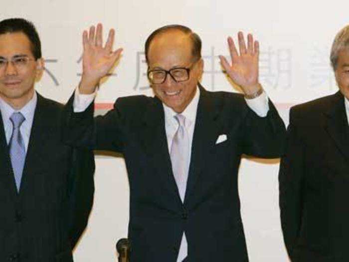 The richest Hong Konger: Li Ka-shing