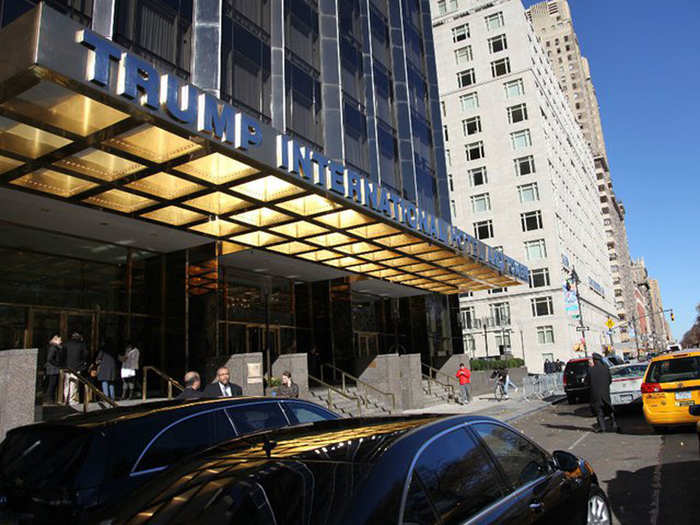 5. Trump International Hotel & Tower (1 Central Park West) $745