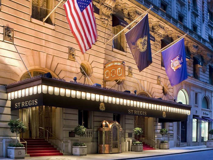 1. The St. Regis (East 55th Street) $823