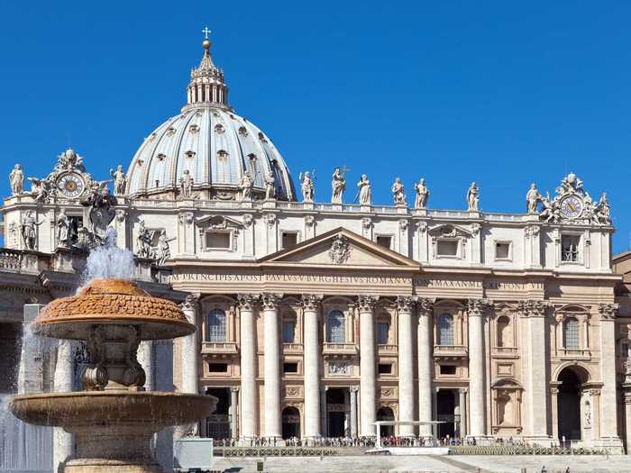 #8 St. Peter’s Basilica, Vatican City, Italy