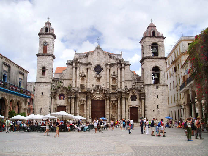 The Catedral de la Habana is a landmark in the city, built sometime between 1748 and 1777. But until Pope John Paul II visited Cuba during Castro