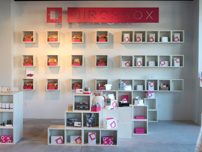 The company has worked with e-commerce providers like Birchbox to give a physical space to connect with consumers.