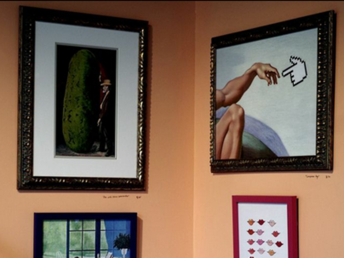 The Art-themed store includes these modern prints for sale, provided by art.com.