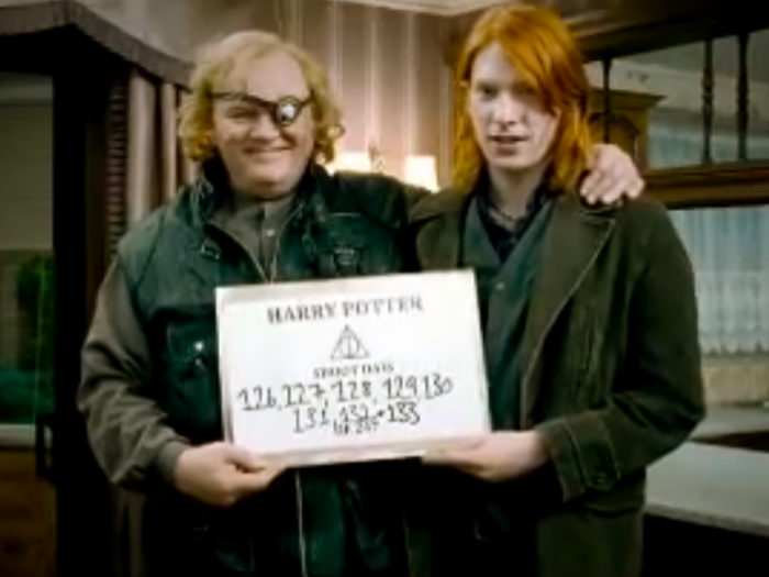 Brendan Gleeson and son Domhnall both starred in the "Harry Potter" series. Brendan played "Alastair Mad-Eye Moody" in three films while his son played Ron