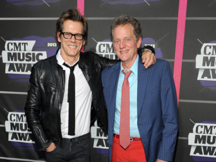 Kevin Bacon and his older brother, Michael, were presenters. They have been performing together as The Bacon Brothers for over 15 years.