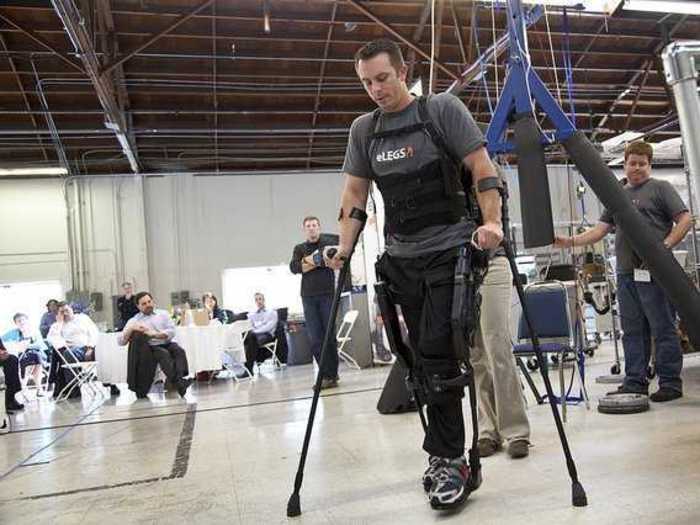 Wearable robot helps the wheelchair-bound to walk again