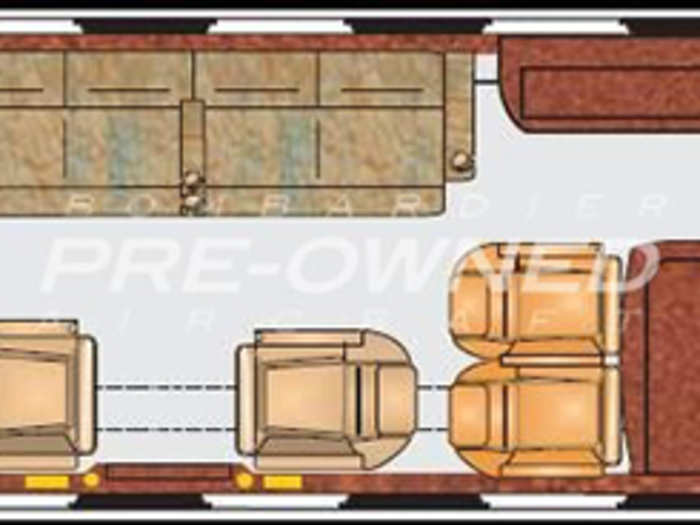 Here is a typical floorplan for a GV