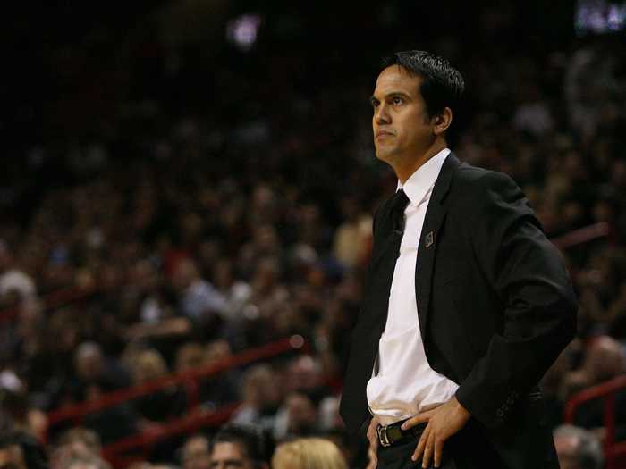 Now check out how Erik Spoelstra quick rose to the top of his profession