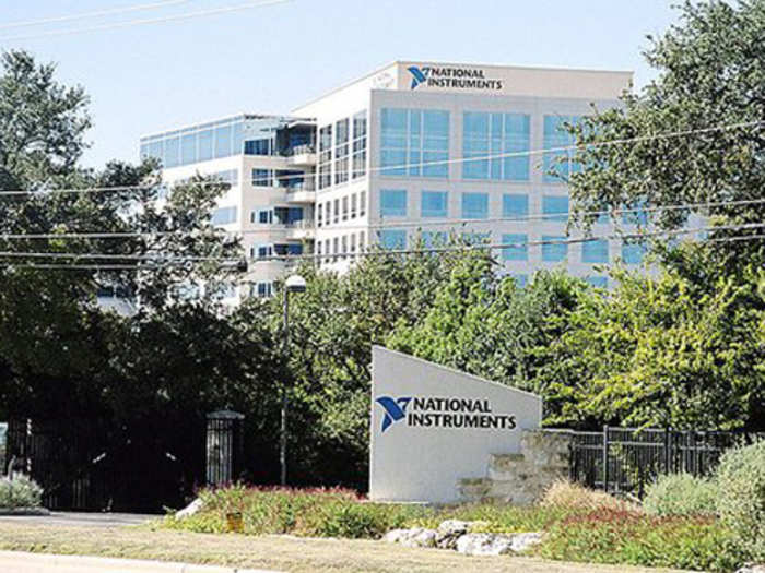 16. National Instruments provides its employees with plenty of perks and has a laid back atmosphere.