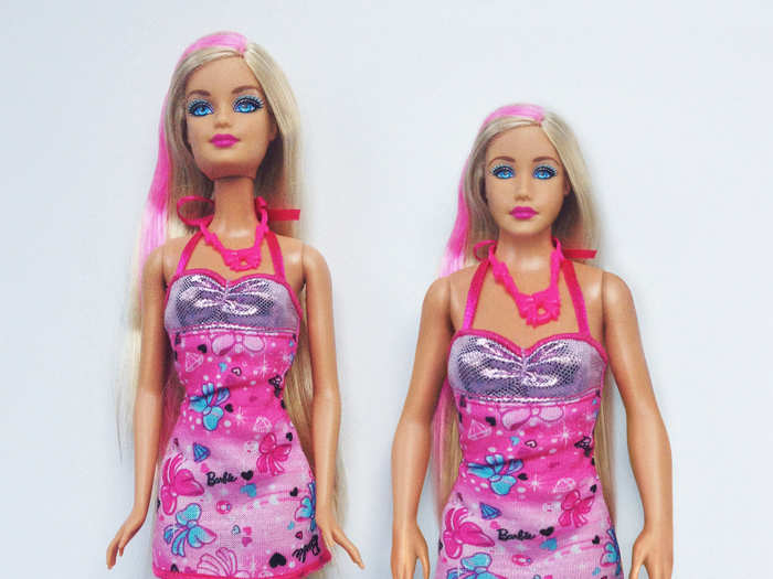 "If Barbie can look good as an average woman, why doesn