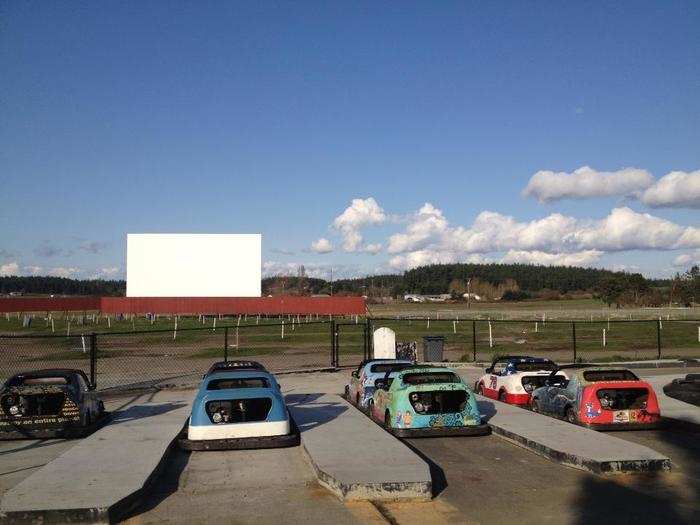 Blue Fox Drive-In Theater, Oak Harbor, WA