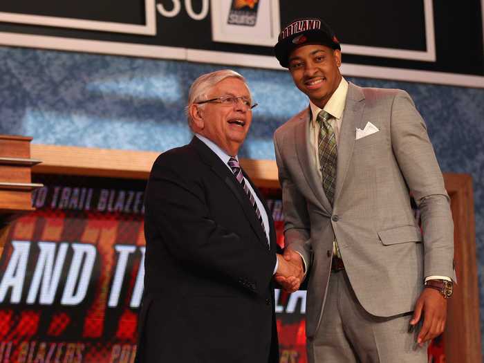 No. 10 C.J. McCollum, G (Lehigh) — Portland Trail Blazers (from Charlotte)