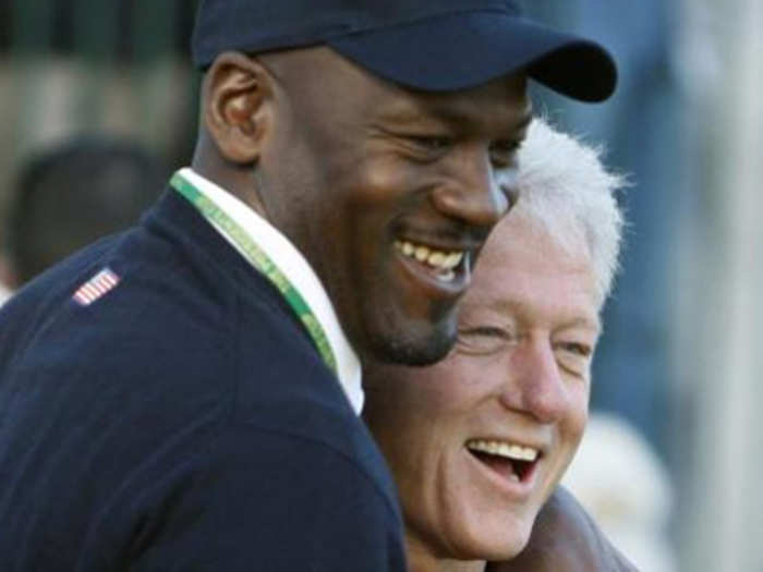 He once trash-talked Bill Clinton on the golf course