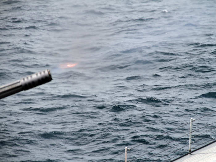 As the Barry conducts its mission now as part of the Euro Defense Shield, the CIWS will be a reassuring element of its defenses.