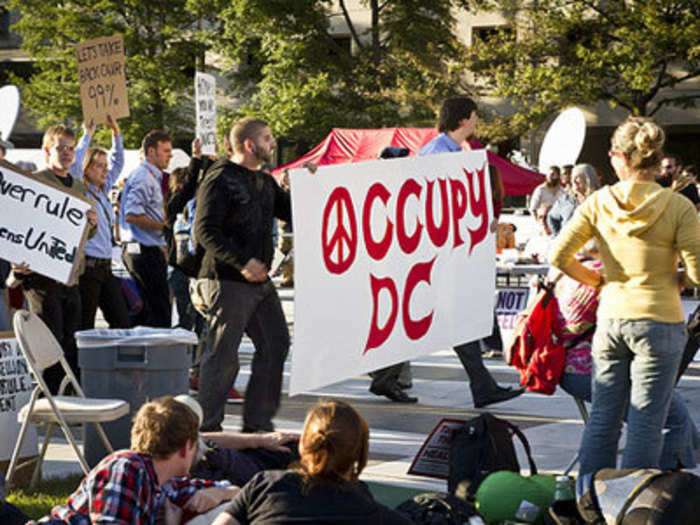 1. District of Columbia — 40.8  percent liberal