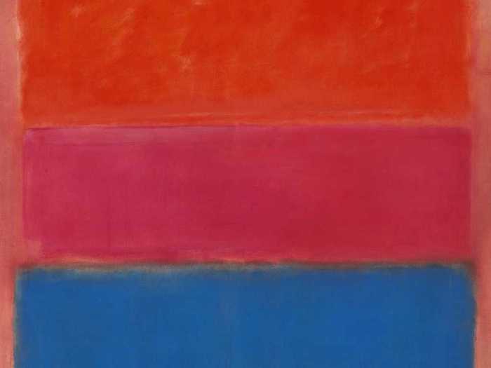 A Rothko painting sold for a whopping $75 million at auction.