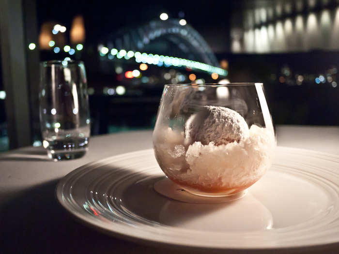 Eat the extravagant four-course $175 tasting menu at Quay, Australia