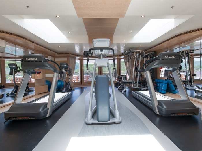 Guests can work up a sweat in the Quatroelle