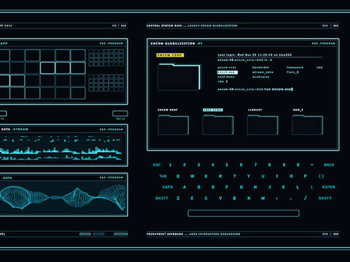 "TRON: Legacy" features some of the coolest UI