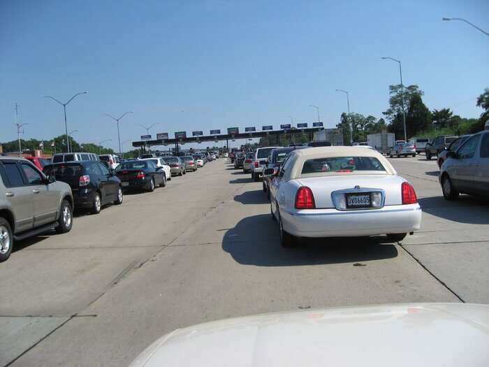 Here's What Happens When You Drive Up To A Toll Booth And Realize You
