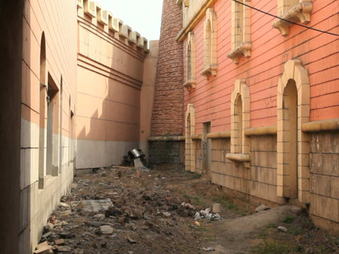 More deserted corners where garbage piles up.