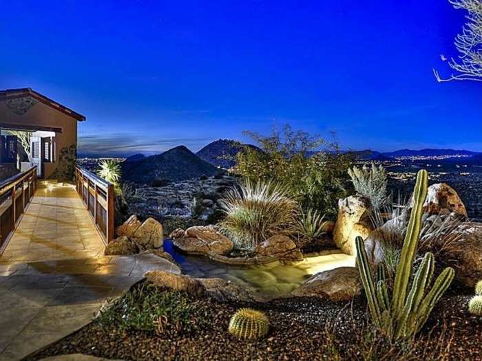 Scottsdale, AZ: $5 million will buy an 8,000-square-foot home on a three-acre lot with amazing panoramic views, a pool, and water and fire features.