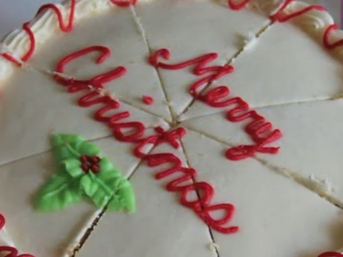 Use plain dental floss to perfectly cut slices of a cake.