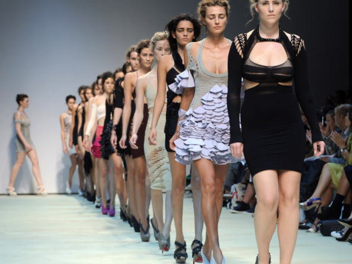 Integration into runway shows is still hard. The model leading the pack down the runway is a size 12. Designer Mark Fast wanted to feature women of all sizes in his 2009 London fashion show, a rarity in the field. Some of his employees were so annoyed at working with plus-size models that they reportedly quit.