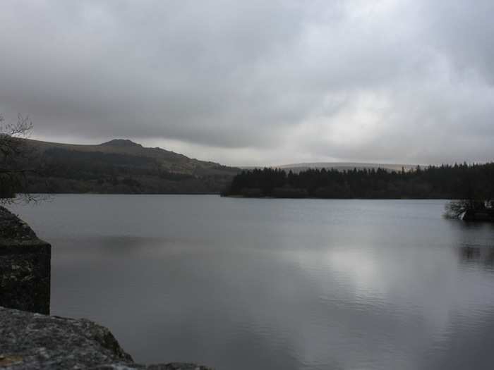 As per usual the weather was gray, but the Reservoir is so massive and impressive it didn