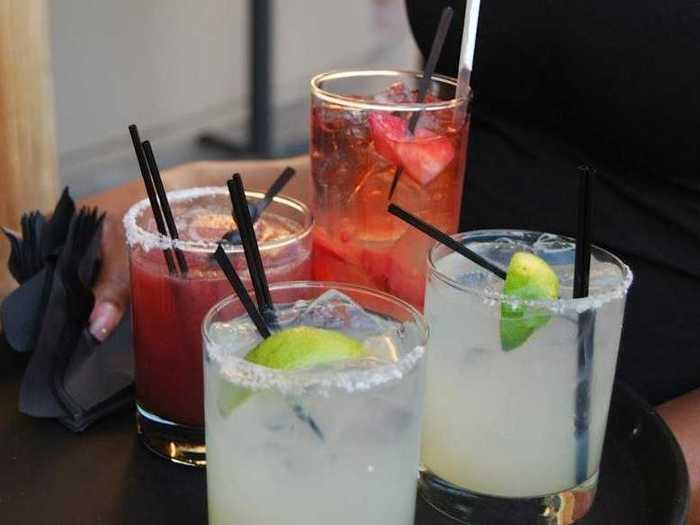 The fruitiest margs are at Dos Caminos locations around the city.