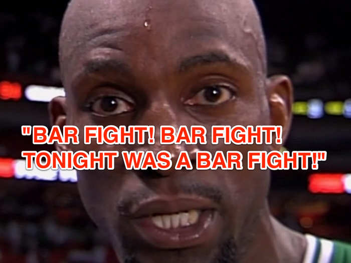 He gives completely unhinged postgame interviews, like when he declared a game against Orlando a "bar fight."