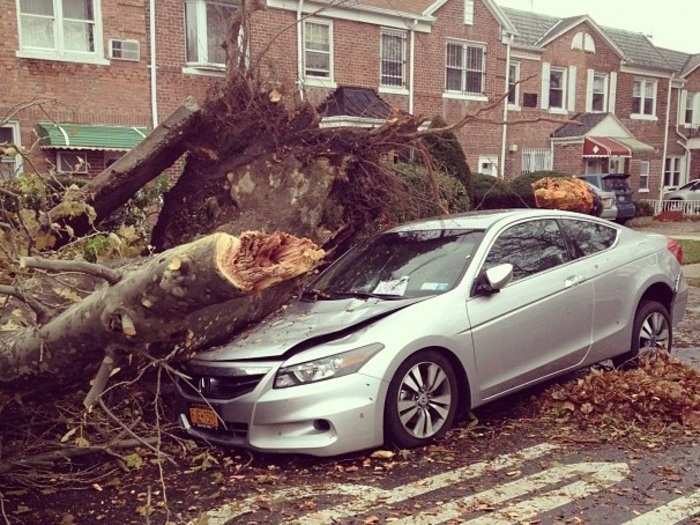 Incredible photos of Hurricane Sandy