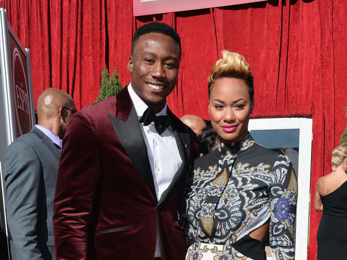 WORST: Brandon Marshall wore velvet in the summer