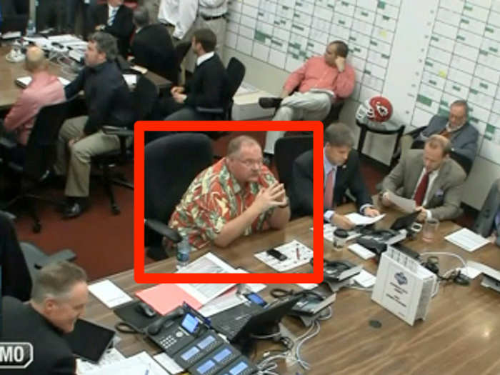 WORST: Kansas City Chiefs coach Andy Reid wore a Hawaiian shirt