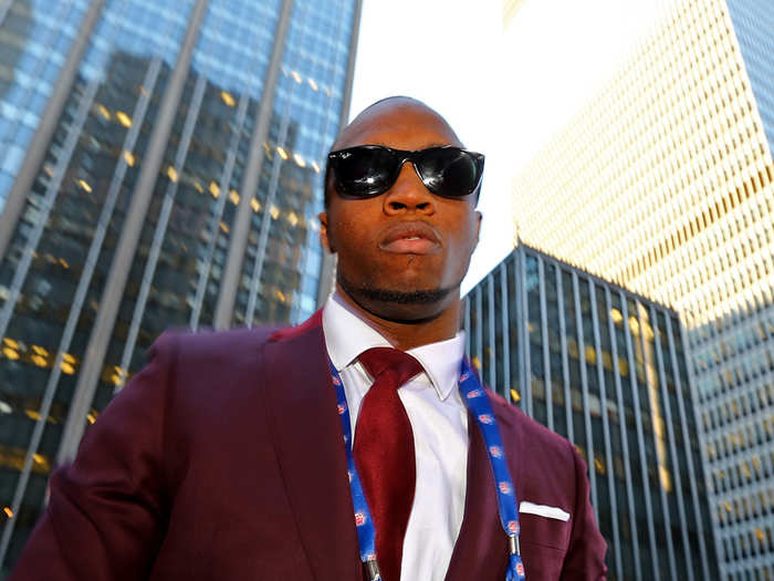 BEST: No.7 pick Tavon Austin managed to pull off an all-Burgundy look, somehow