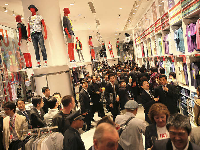 By 1994, ten years after the first store opened, 100 Uniqlos were in operation.