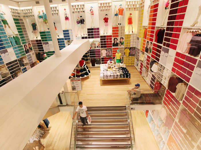 Although Uniqlo started as a suburban chain, it now has more than 800 stores worldwide, many in urban centers around the globe.