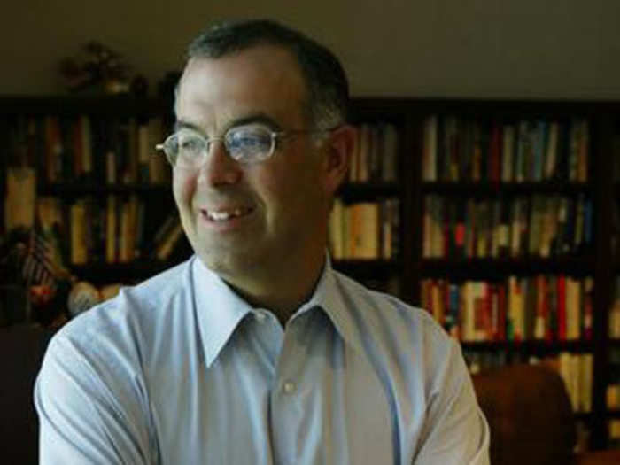 David Brooks teaches a class on humility at Yale.