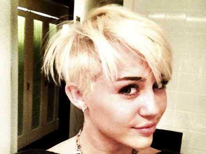 Miley Cyrus cut her hair and reportedly postponed her wedding.