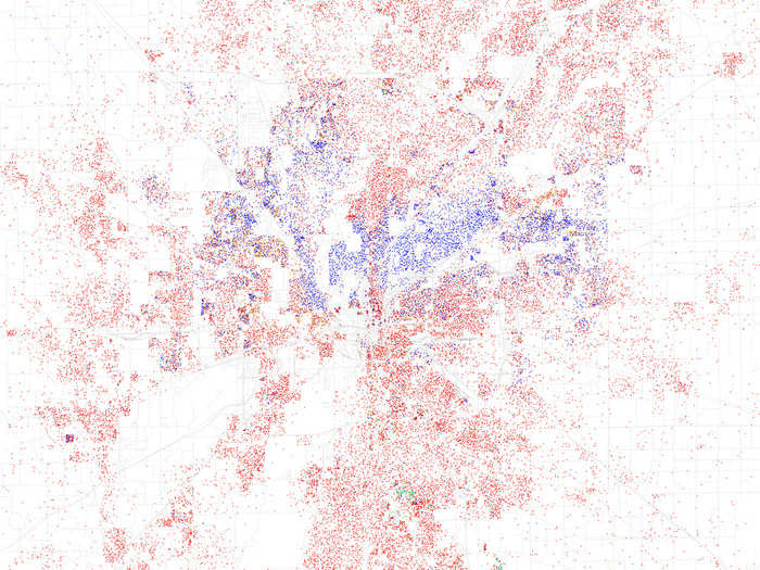 INDIANAPOLIS, Ind. — Black people live mainly in the northern part of the city.