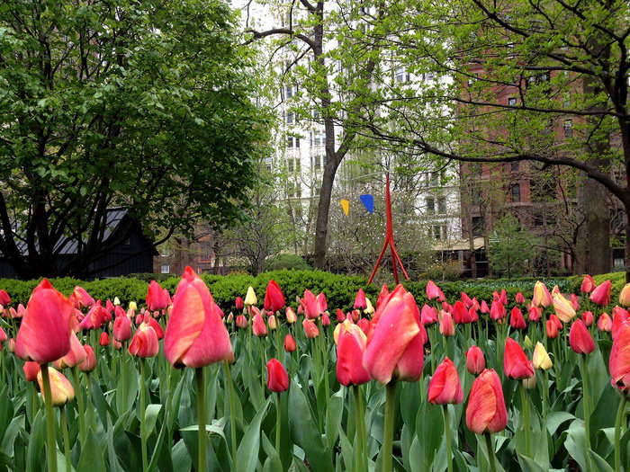 A large sculpture by Alexander Calder is currently on a one-year loan to the park.