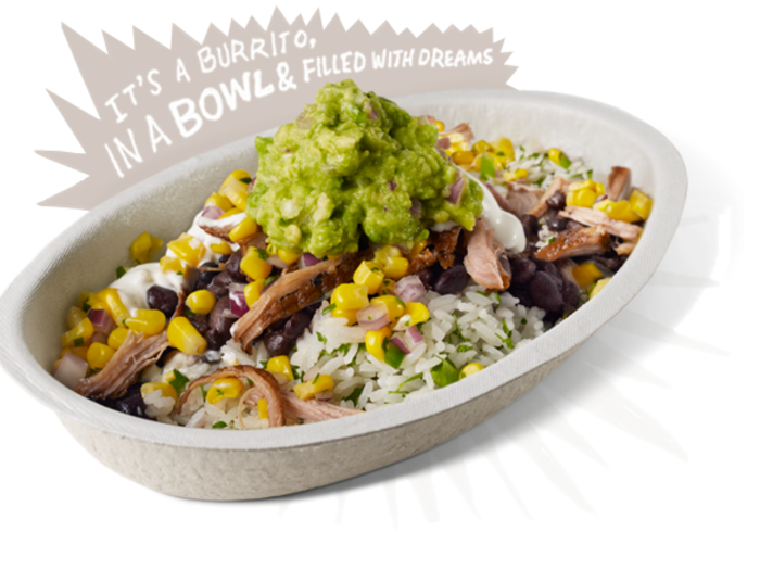 Best Quick Mexican: Chipotle (65%)