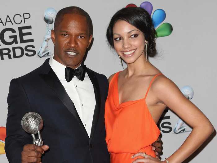 Still, she finds time to attend awards ceremonies with her famous dad. Here she is this year at the 44th NAACP Awards where Foxx took home Entertainer of the Year.