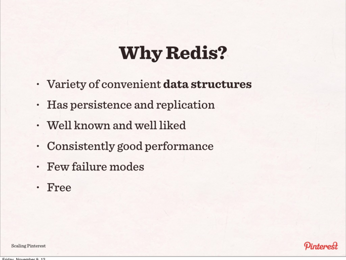 Redis isn