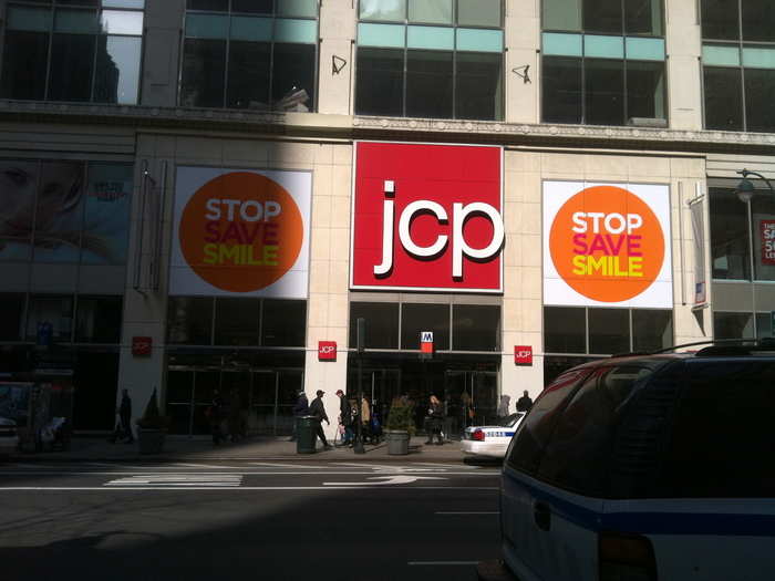 JCPenney lost $985 million in 2012.