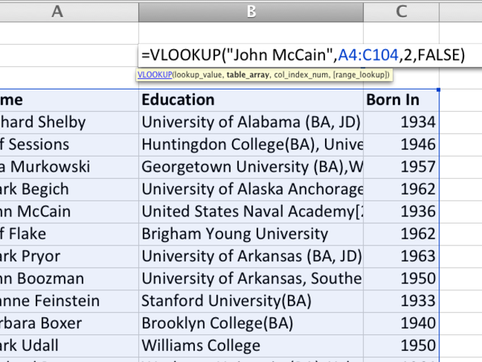 VLOOKUP is one of the more powerful functions in excel. It