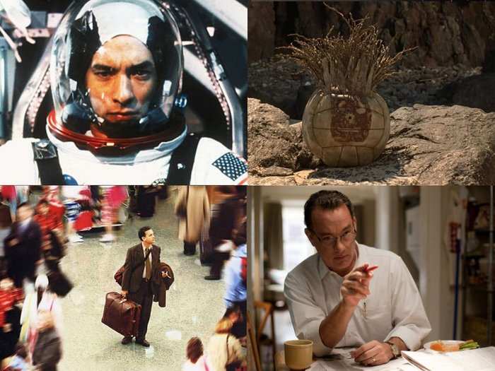 4. "Apollo 13," "Cast Away," "Terminal," and "Extremely Loud and Incredibly Close"