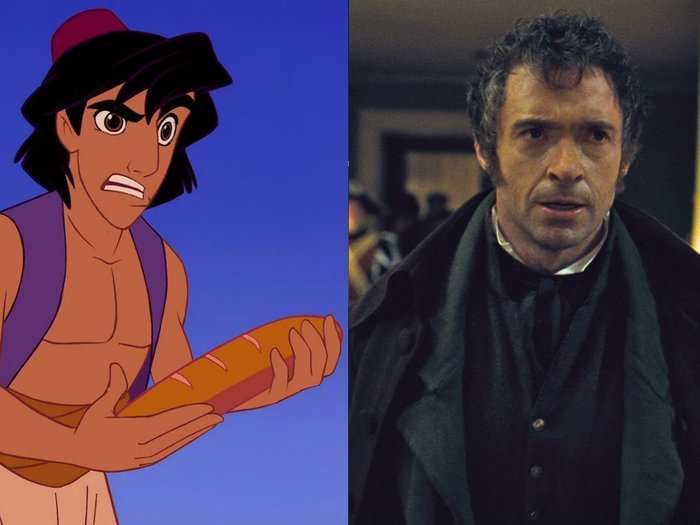 5. "Aladdin" and "Les Miserables"