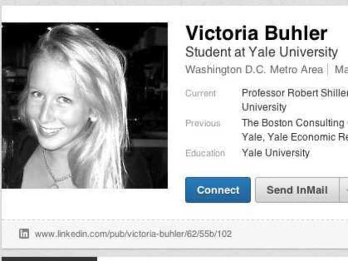 Victoria Buhler ran Yale