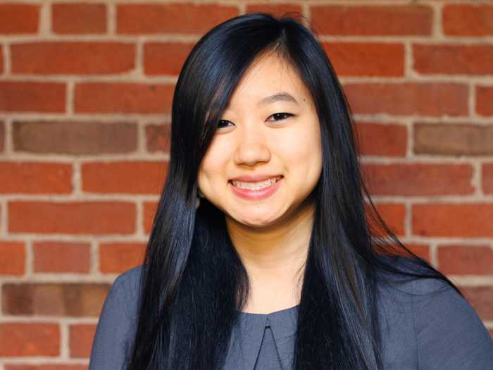 Diana Li was the top ranked freshman debater at last year